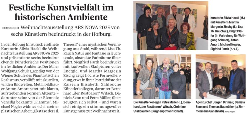 Weihnachtsausstellung ARS NOVA 2025