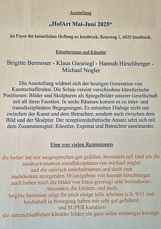 HofArt Mai-Juni 2025