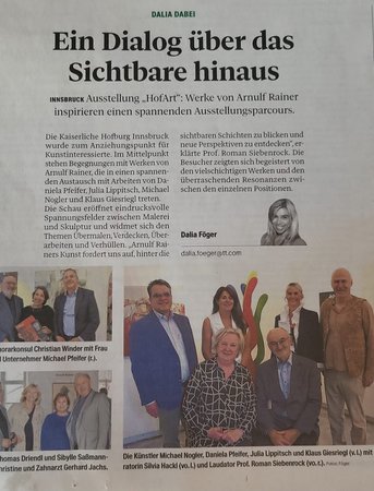 Tiroler Tageszeitung HofArt Juni-Juli 2026