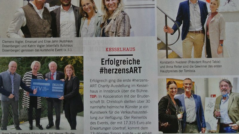 Weekend Magazin #herzensArt Charity Event Oktober 2020