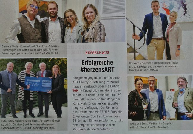 Weekend Magazin #herzensArt Charity Event Oktober 2020